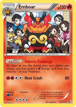[PKM] Emboar (27/113) [Black & White: Legendary Treasures]