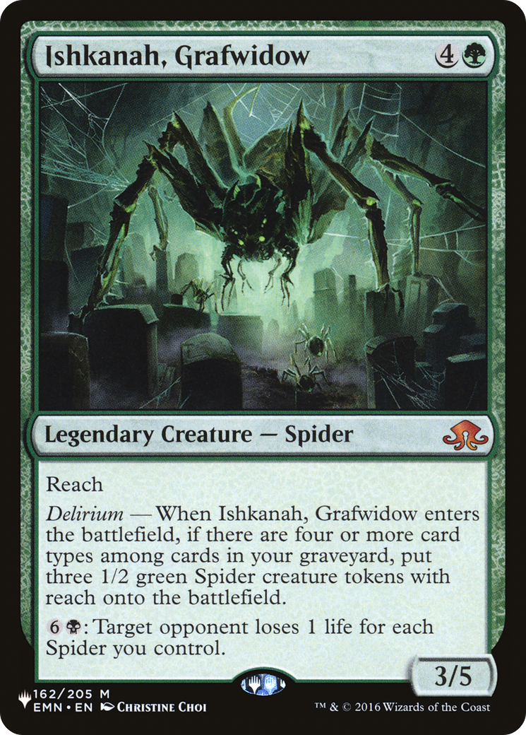 Ishkanah, Grafwidow [LIST 162/205]