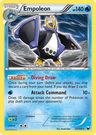 [PKM] Empoleon (29/108) [Black & White: Dark Explorers]