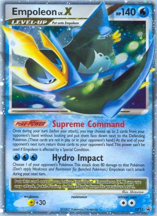 [PKM-R] Empoleon LV.X (DP11) [Diamond & Pearl: Black Star Promos]