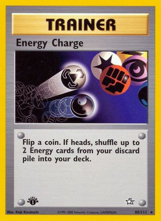 [PKM] Energy Charge (85/111) [Neo Genesis 1st Edition]