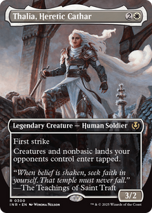 {R} Thalia, Heretic Cathar (borderless) [Innistrad Remastered][INR 300]