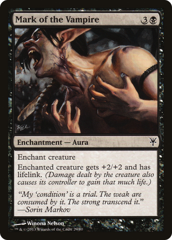 {C} Mark of the Vampire [Duel Decks: Sorin vs. Tibalt][DDK 029]