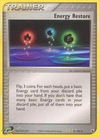 [TR] Energy Restore (81/109) [EX: Ruby & Sapphire]