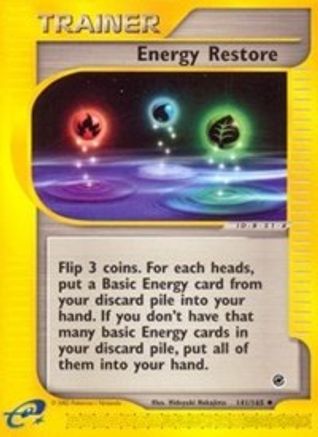 [PKM] Energy Restore (141/165) [Expedition: Base Set]