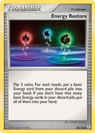 [PKM] Energy Restore (106/130) [Diamond & Pearl: Base Set]