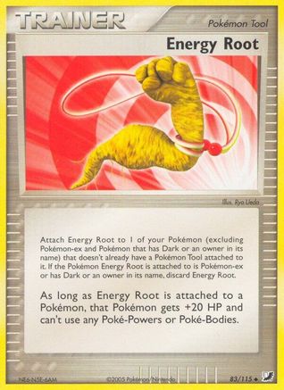 [TR] Energy Root (83/115) (Stamped) [EX: Unseen Forces]