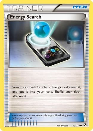 [TR] Energy Search (93/114) [Black & White: Base Set]