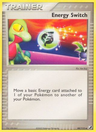 [TR] Energy Switch (84/115) (Stamped) [EX: Unseen Forces]