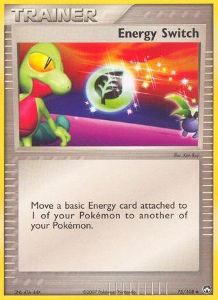 [TR] Energy Switch (75/108) (Stamped) [EX: Power Keepers]