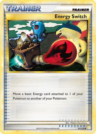 [PKM] Energy Switch (91/123) [HeartGold & SoulSilver: Base Set]