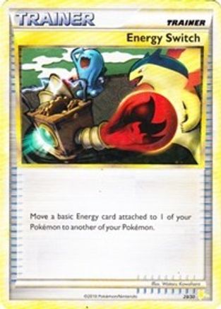 [TR] Energy Switch (29/30) [HeartGold & SoulSilver: Trainer Kit - Raichu]