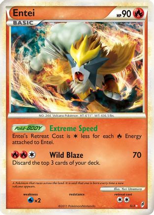 [PKM] Entei (SL3) [HeartGold & SoulSilver: Call of Legends]