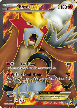 [PKM-R] Entei EX (103/108) [Black & White: Dark Explorers]