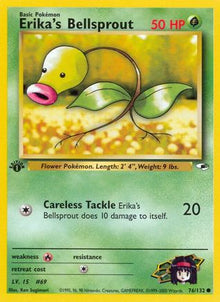 [PKM-C] Erika's Bellsprout (76/132) [Gym Heroes Unlimited]