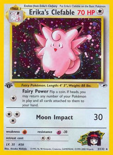[PKM] Erika's Clefable (3/132) [Gym Heroes Unlimited]