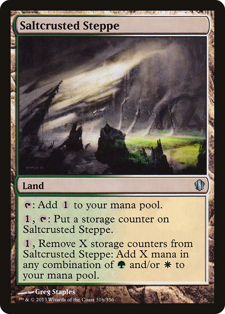 {C} Saltcrusted Steppe [Commander 2013][C13 316]