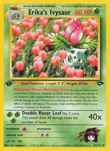 [PKM] Erika's Ivysaur (41/132) [Gym Challenge 1st Edition]