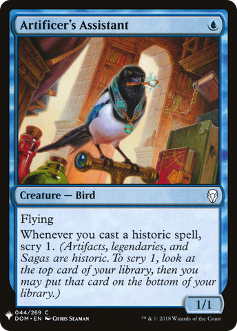 {C} Artificer's Assistant [Mystery Booster][LS DOM 044]