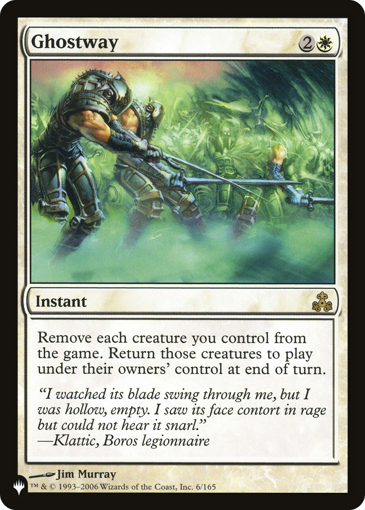 {R} Ghostway [The List][LS GPT 006]