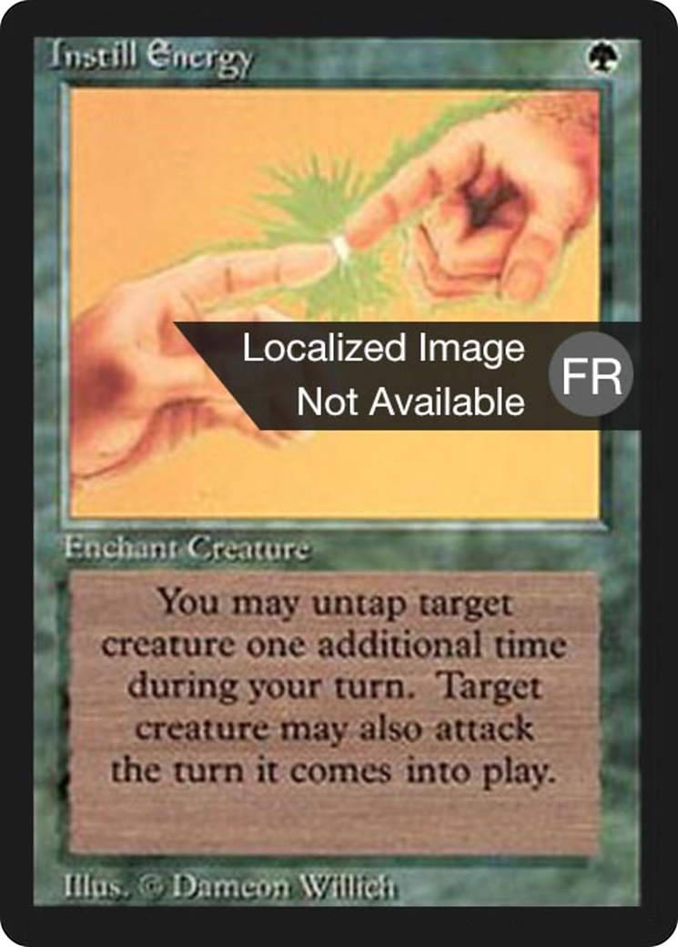 {F} Instill Energy [Foreign Black Border][FBB 3ED 203]
