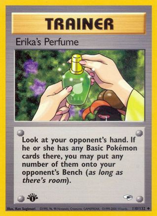 [TR] Erika's Perfume (110/132) [Gym Heroes 1st Edition]