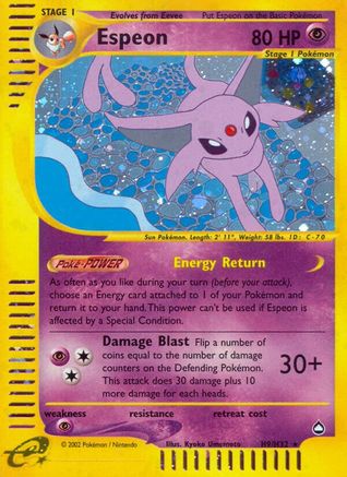 [PKM] Espeon (H9/H32) [Aquapolis]