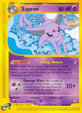 [PKM] Espeon (11/147) [Aquapolis]