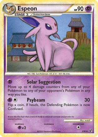 [PKM-R] Espeon (2/90) [HeartGold & SoulSilver: Undaunted]