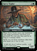 {R} Savvy Trader (Extended Art) [Outlaws of Thunder Junction Commander][OTC 069]