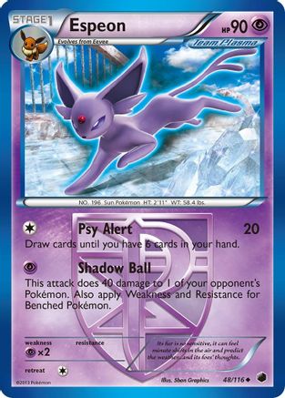[PKM-C] Espeon (48/116) [Black & White: Plasma Freeze]