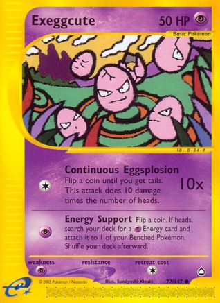 [PKM-C] Exeggcute (77/147) [Aquapolis]