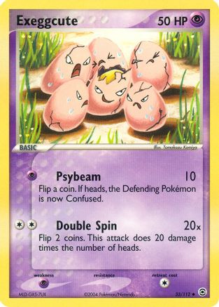 [PKM] Exeggcute (33/112) [EX: FireRed & LeafGreen]