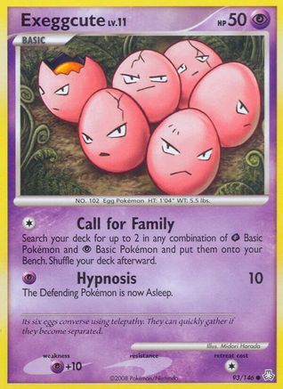 [PKM] Exeggcute (93/146) [Diamond & Pearl: Legends Awakened]