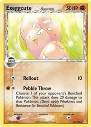 [PKM] Exeggcute (65/110) (Delta Species) (Stamped) [EX: Holon Phantoms]
