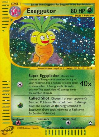 [PKM] Exeggutor (H10/H32) [Aquapolis]