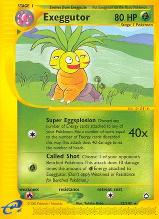 [PKM] Exeggutor (12/147) [Aquapolis]