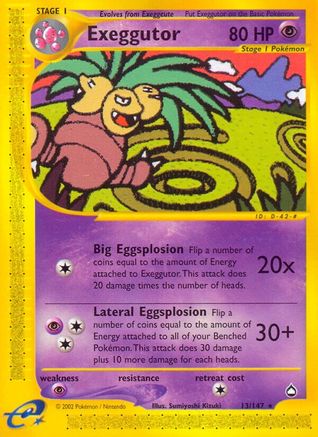 [PKM-R] Exeggutor (13/147) [Aquapolis]