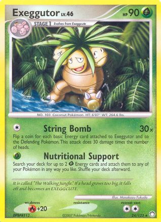 [PKM-R] Exeggutor (24/123) [Diamond & Pearl: Mysterious Treasures]