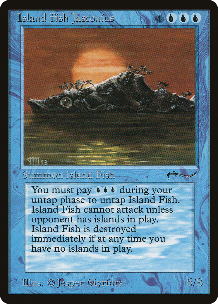 {R} Island Fish Jasconius [Arabian Nights][ARN 016] - Misty Mountain Games