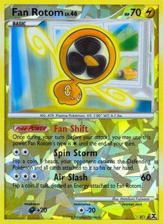 [PKM] Fan Rotom (RT1) [Platinum: Rising Rivals]