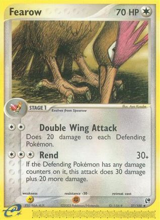 [PKM] Fearow (37/100) [EX: Sandstorm]