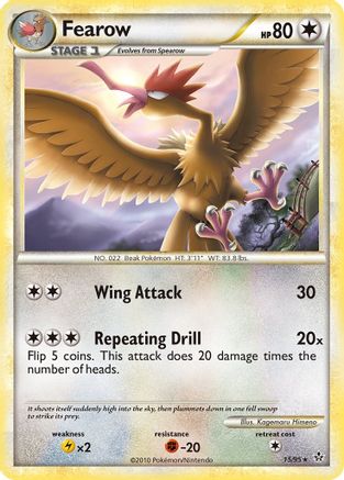 [PKM-R] Fearow (15/95) [HeartGold & SoulSilver: Unleashed]