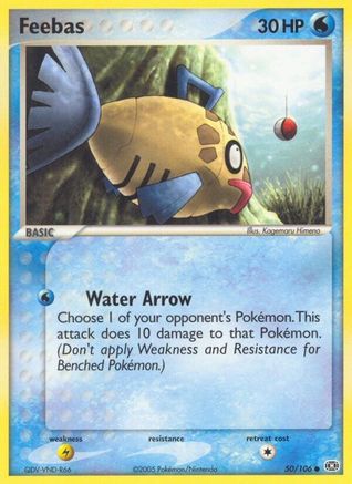 [PKM] Feebas (50/106) (Stamped) [EX: Emerald]