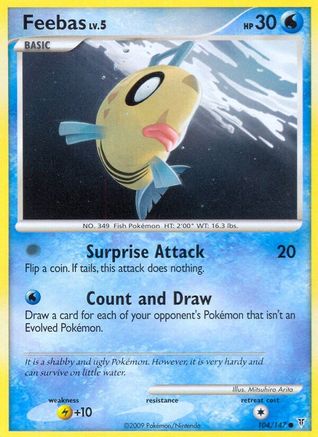 [PKM] Feebas (104/147) [Platinum: Supreme Victors]