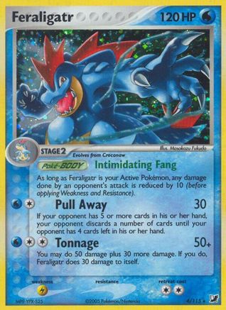 [PKM] Feraligatr (4/115) [EX: Unseen Forces]