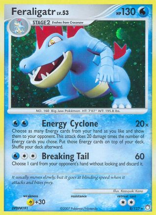 [PKM-R] Feraligatr (8/123) [Diamond & Pearl: Mysterious Treasures]