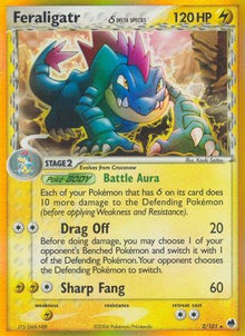 [PKM] Feraligatr (2/101) (Delta Species) [EX: Dragon Frontiers]