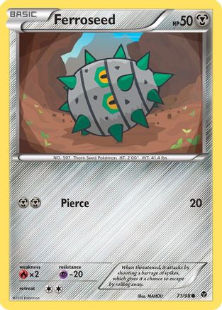[PKM] Ferroseed (71/98) [Black & White: Emerging Powers]