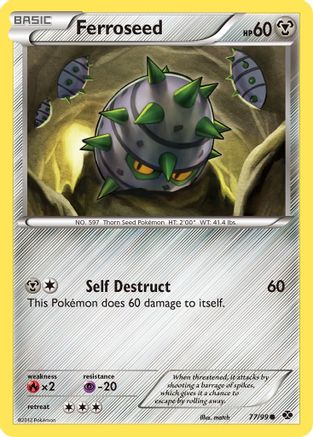 [PKM] Ferroseed (77/99) [Black & White: Next Destinies]